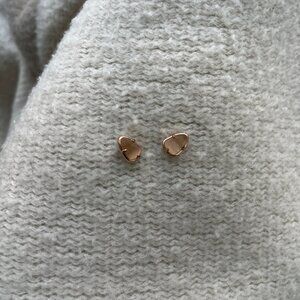 Kendra Scott Rose Gold Stud Earrings